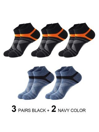5 Pairs High Quality Socks Men Summer Outdoor Cotton Socks