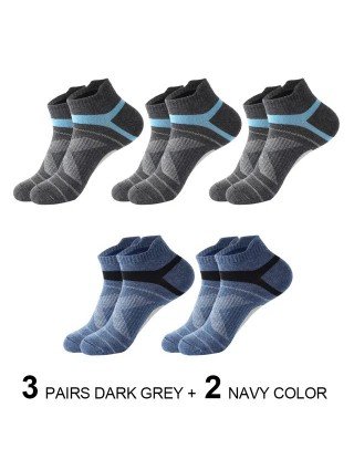 5 Pairs High Quality Socks Men Summer Outdoor Cotton Socks