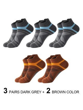 5 Pairs High Quality Socks Men Summer Outdoor Cotton Socks