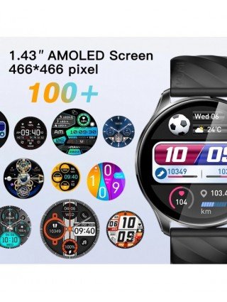 GW3 Pro Smartwatch 1.43" AMOLED HD ekranas 100 + išskirtinis