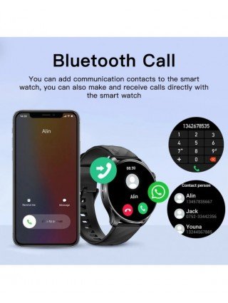 GW3 Pro Smartwatch 1.43" AMOLED HD ekranas 100 + išskirtinis