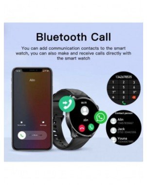 GW3 Pro Smartwatch 1.43" AMOLED HD ekranas 100 + išskirtinis