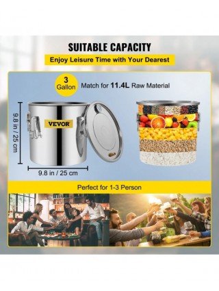 3 5 8 Gal Alcohol Distiller Machine Apparatus Beer Brewing