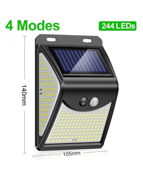 244 Led Outdoor Solar Light With Sensor Motion Powerful Energy 244 Led Outdoor Solar Light With Sensor Motion Powerful Energy