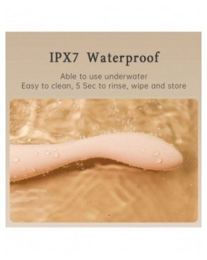DRY WELL G-Spot Heating Rose Vibrator Clit Tits Anal Stimulator