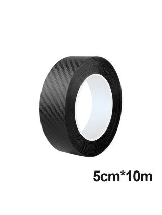 SEAMETAL 3D Carbon Fiber Sticker Car Threshold Protective Film