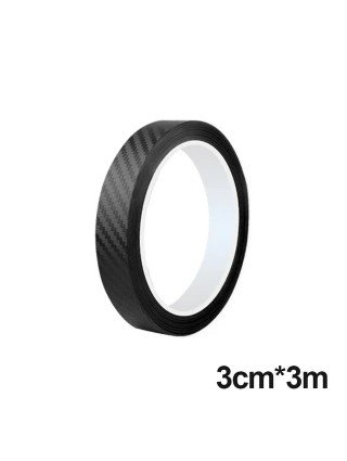 SEAMETAL 3D Carbon Fiber Sticker Car Threshold Protective Film