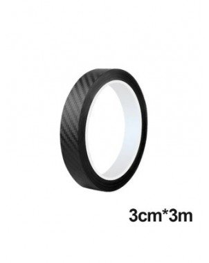 SEAMETAL 3D Carbon Fiber Sticker Car Threshold Protective Film
