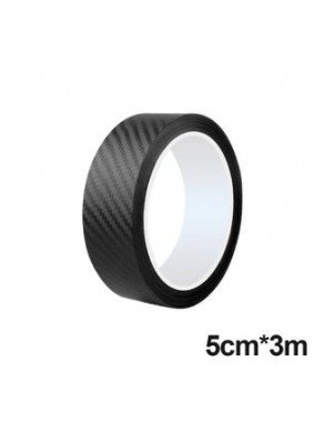 SEAMETAL 3D Carbon Fiber Sticker Car Threshold Protective Film