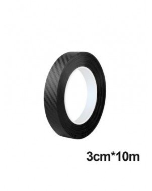 SEAMETAL 3D Carbon Fiber Sticker Car Threshold Protective Film