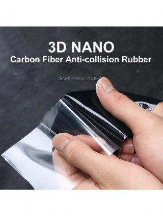 SEAMETAL 3D anglies pluošto lipdukas automobilio slenksčiui