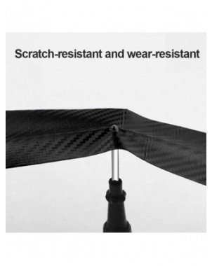 SEAMETAL 3D Carbon Fiber Sticker Car Threshold Protective Film