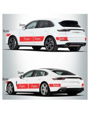 SEAMETAL 3D anglies pluošto lipdukas automobilio slenksčiui