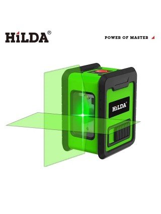 2 Lines Laser Level Green Beams Horizontal Vertical Cross Line