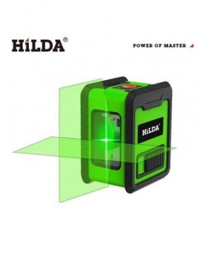 2 Lines Laser Level Green Beams Horizontal Vertical Cross Line