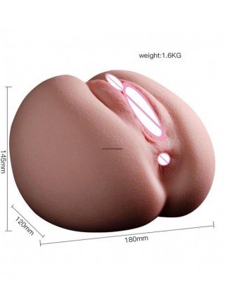 3D Big Ass 1.6kg Sex Dolls 18+ Silicone Male Masturbator