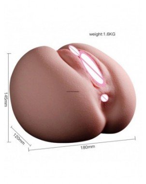 3D Big Ass 1.6kg Sex Dolls 18+ Silicone Male Masturbator