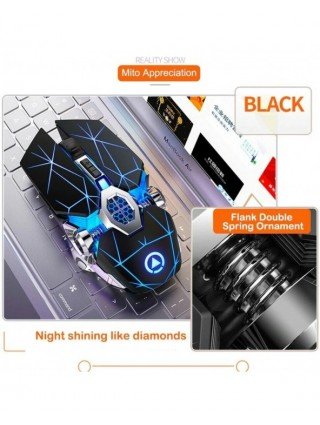 Wireless Optical 2.4G USB Gaming Mouse 1600DPI 7 Color LED
