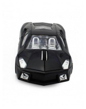 Racing Car Shaped Mouse USB Optical Wireless Mouse 1600DPI Mini