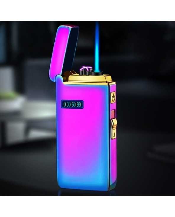 Windproof Arc Usb Lighter Gas Lighter Metal Survival Torch