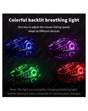 Rechargeable Wireless Mouse Gaming Computer Silent Bluetooth