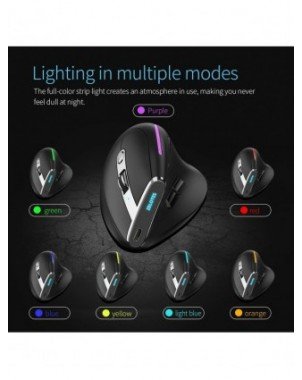 F-36 Ergonomic Vertical Mouse 2.4G+BT1+BT2 Wireless Right Left