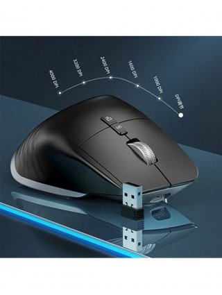 VT M10 kelių režimų „Bluetooth“ / 2.4G belaidė / laidinė pelė