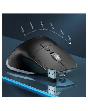 VT M10 kelių režimų „Bluetooth“ / 2.4G belaidė / laidinė pelė