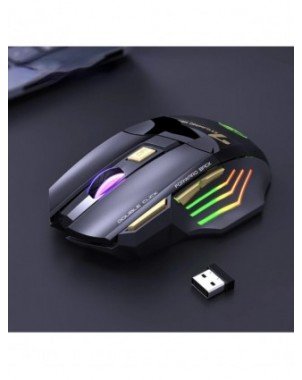 New GW - X7 Free Double-click 2.4G Btooth Silent Rechargeable