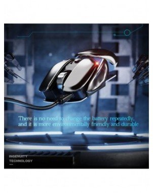 PX2 Metal 2 4G Rechargeable Wireless Mute 1600DPI Mouse 6