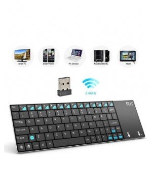 Russian Spanish English French Keyboard Wireless Rii K12+/i12+