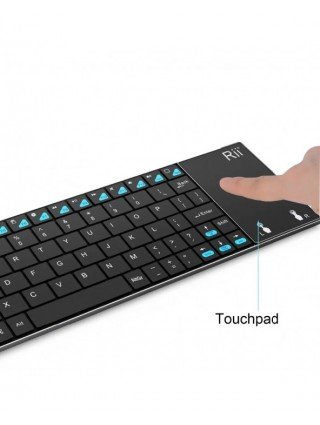 Russian Spanish English French Keyboard Wireless Rii K12+/i12+