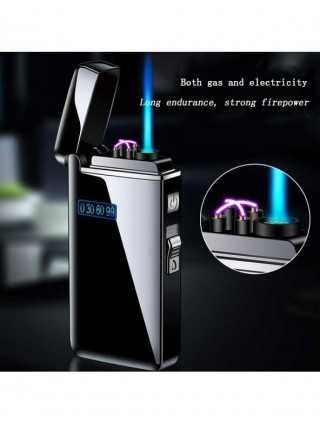 Windproof Arc Usb Lighter Gas Lighter Metal Survival Torch