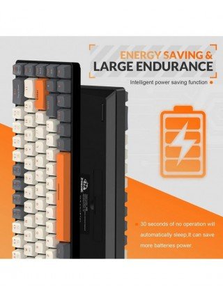 Wireless Mechanical Keyboard Bluetooth Dual Mode Hot-Swappable