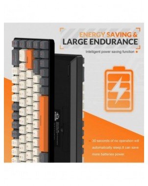Wireless Mechanical Keyboard Bluetooth Dual Mode Hot-Swappable