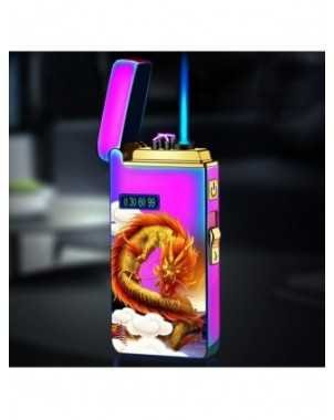 Windproof Arc Usb Lighter Gas Lighter Metal Survival Torch