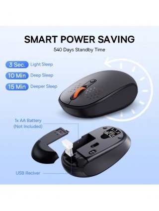 Mouse Bluetooth Wireless Computer Keyboard and Mouse Combo with