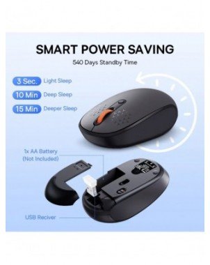 Mouse Bluetooth Wireless Computer Keyboard and Mouse Combo with