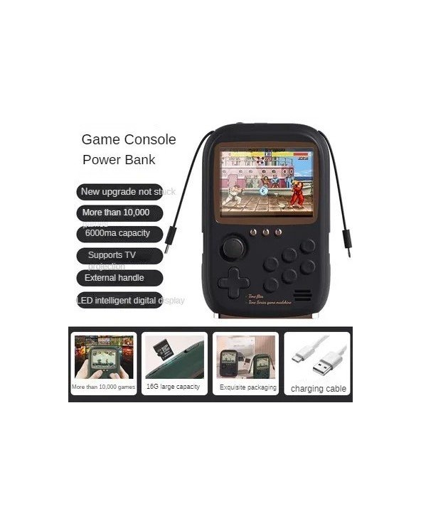 New Mini Game Power Bank Portable Retro handheld Game Console