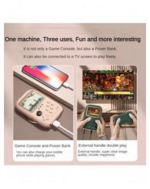 New Mini Game Power Bank Portable Retro handheld Game Console