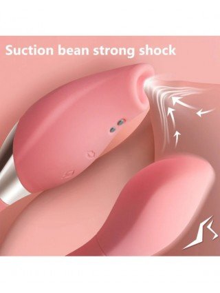 Naujausio dizaino Premium Clitoris Vibrator 5 siurbimo