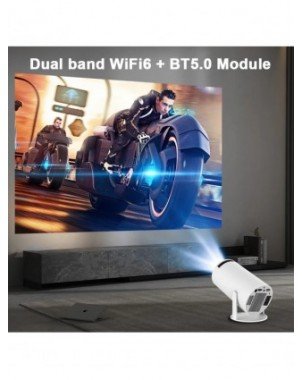 Transpeed Android 11 Projector 1280*720P 4K Wifi6 200ANSI