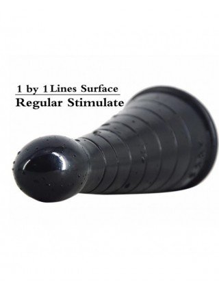 Smooth Round Head PVC Anal Plug Men Sex Toys For Woman Inserted