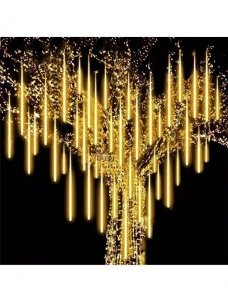 80/40/16 Tubes Meteor Shower Rain LED Fairy String Lights