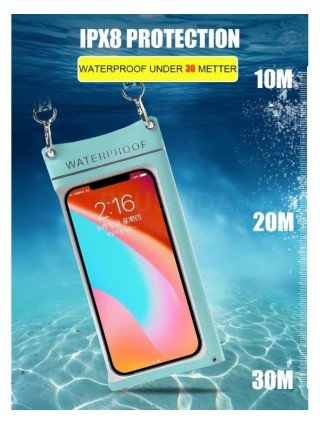 Vandeniui atsparus telefono dėklo maišelis skirtas iPhone 14 13