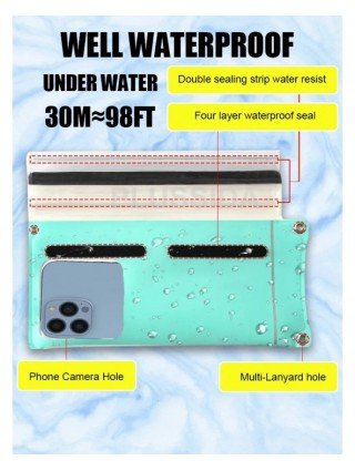 Waterproof Phone Case Pouch Bag For iPhone 14 13 12 11 Pro Max