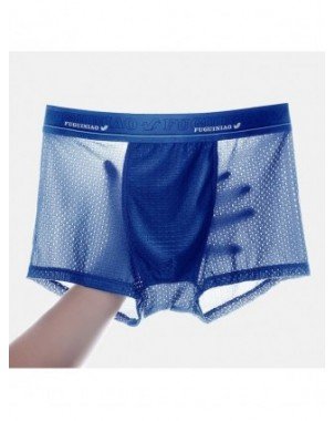 Men'S Underwear Man Boxer Summer Breathable Sexy Youth Boxer