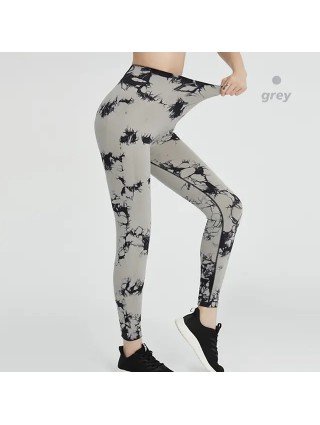 Tie Dye Seamless Leggings for Women High Waist Yoga Pants