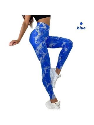 Tie Dye Seamless Leggings for Women High Waist Yoga Pants