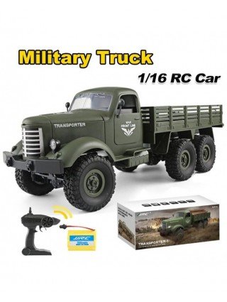 JJRC 1/16 RC Truck High Simulation Military Climbing Car 6WD